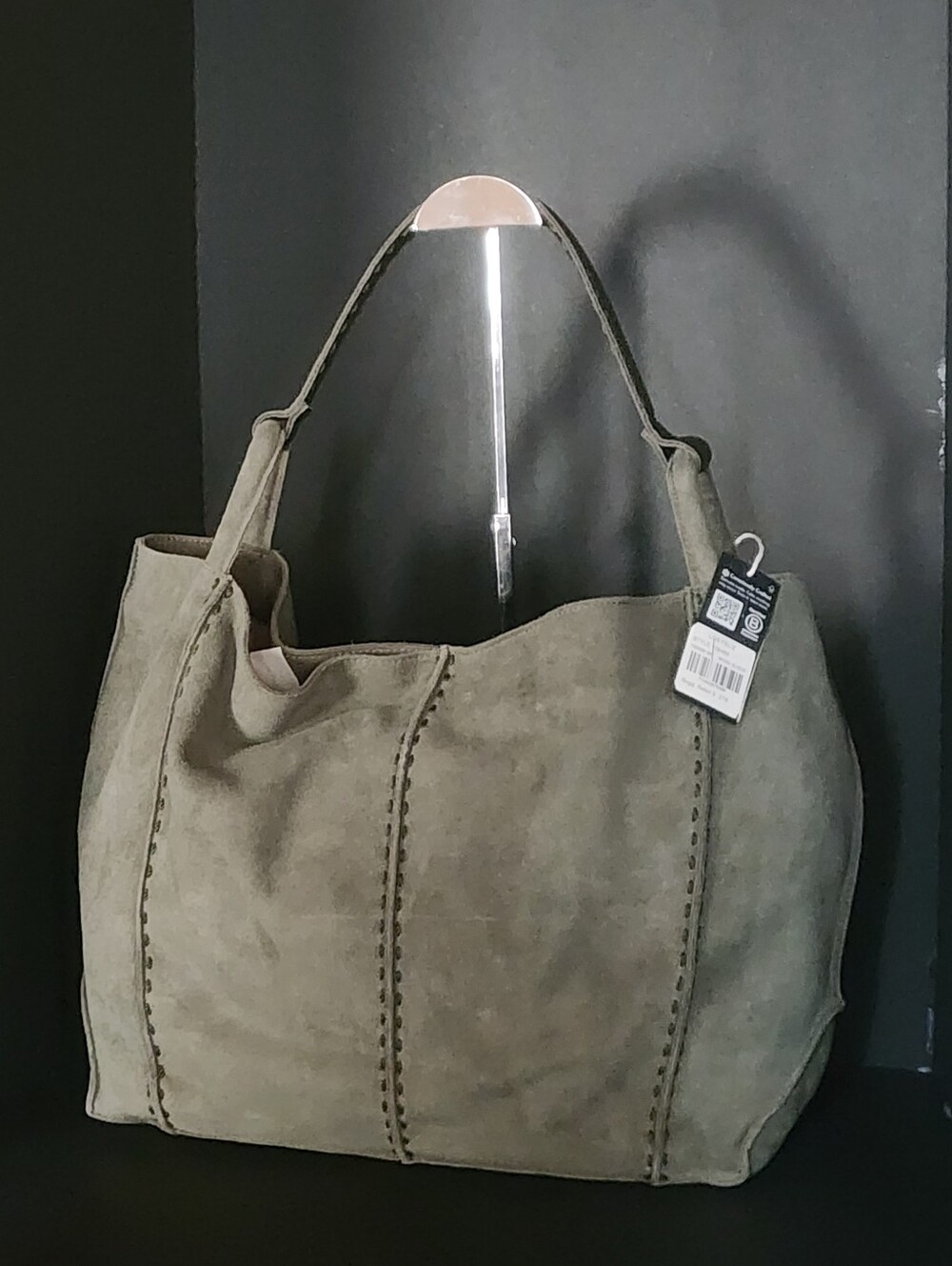 The Sak NWT Los Feliz Large Tote Bag (MOSS) GREEN